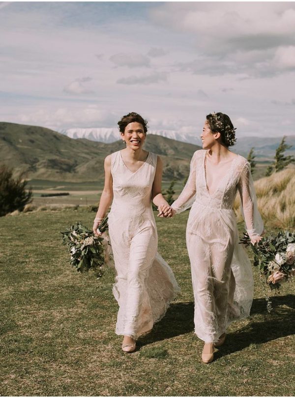 Charlene&Ginette Wedding  Lace wedding dresses by Anna Skoblikova