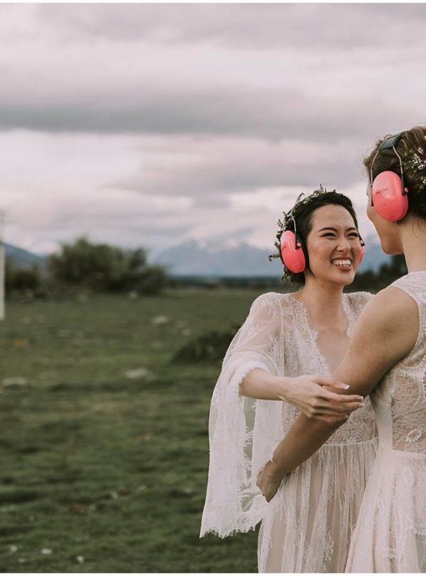 Charlene&Ginette Wedding \ Lace wedding dresses by Anna Skoblikova