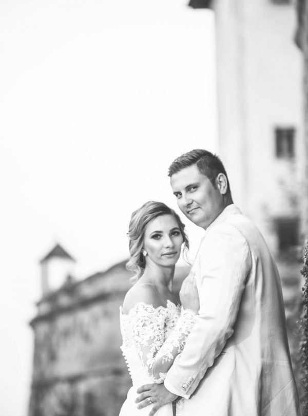 Long Sleeves Wedding Dress - 0217 by Anna Skoblikova