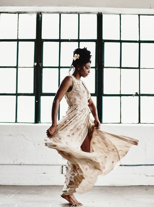 Silk Wedding Dress - Anna Skoblikova