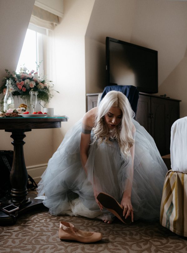 Tulle Wedding Dress - 0208 by Anna Skoblikova