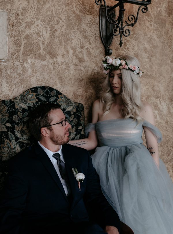 Tulle Wedding Dress - 0208 by Anna Skoblikova