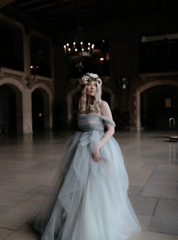 Tulle Wedding Dress - 0208 by Anna Skoblikova