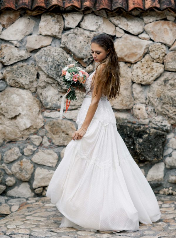 Non-traditional wedding dress  Anna Skoblikova  Gentle Angel
