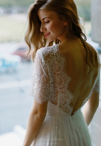 Свадебное платье в стиле Boho